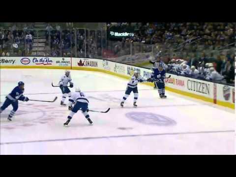 Kadri 2-0 Goal - Lightning vs Maple Leafs (Jan 28, 2014)
