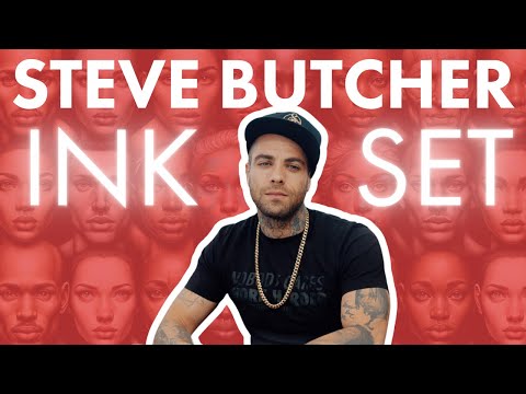 Product Spotlight: Steve Butcher Tattoo Ink Set Available Now!