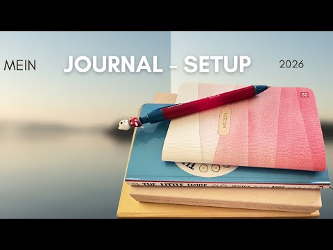 📝 Mein Journal Setup 2026 💫 - Bulletjournal, Kalender, Notizbuch