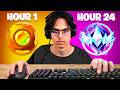 I Played Ranked For 24hrs To Hit UNREAL Season 4