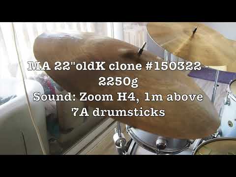 MA 22"old K clone #150322 -  2250g