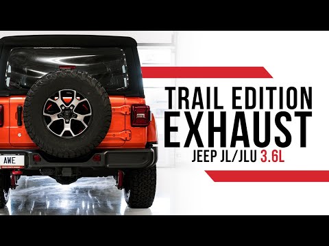 AWE Trail Edition Catback Exhaust for the Jeep JL/JLU Wrangler 3.6L