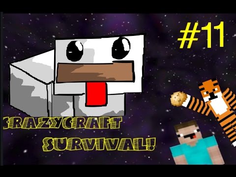 "DERPY CHICKEN ROOM!" | Crazycraft Episode #11 | Minecraft Modded Let's Play