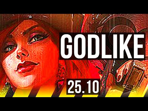 MISS FORTUNE & Rell vs JINX & Neeko (ADC) | 7/0/2, Godlike | KR Challenger | 25.10