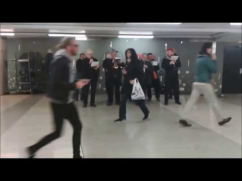 Stockholm. T station Fridhemsplan  2017-04-22