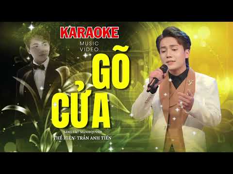 KARAOKE Gõ Cửa  - Trần Anh Tiến