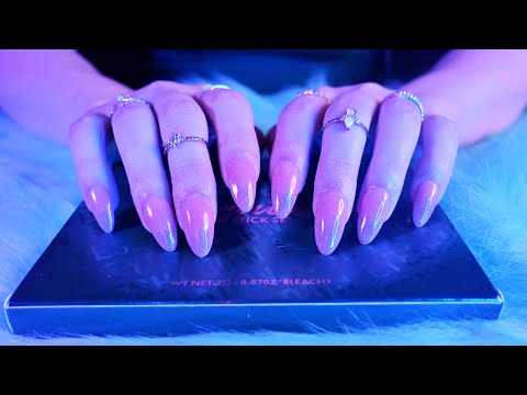 ASMR Fast but Gentle Tapping 💜(No Talking)💜Small Box Compilation