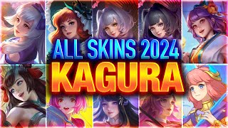 Download lagu KAGURA ALL SKINS 2024 | Mobile Legends mp3