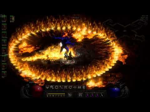 D2R [2.6] Strafezon killing P8 Diablo with ctc amp bow