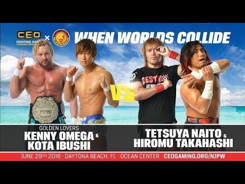 CEO 2018: CEO x NJPW GOLDEN LOVERS vs TETSUYA NAITO & HIROMU TAKAHASHI