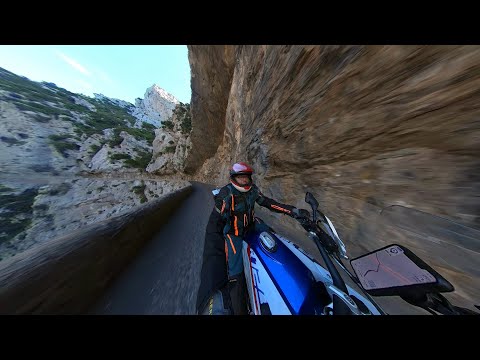 Motorrad Pyrenäen L’Agly Schlucht Sept 2022