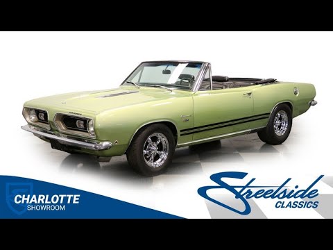 1968 Plymouth Barracuda (CC-1743115) for sale in Concord, North Carolina