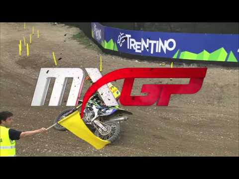 Women Round of Trentino 2014 - Meghan Rutledge Crash - Motocross