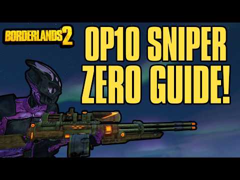 The Definitive Sniper Zer0 Guide! In Depth Level Up, Gear, And Raid Boss Guide For UVHM And OP10!