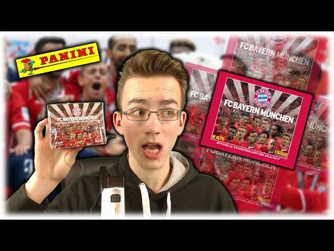 FC BAYERN MÜNCHEN STICKER 16/17 UNBOXING | PacksUnited
