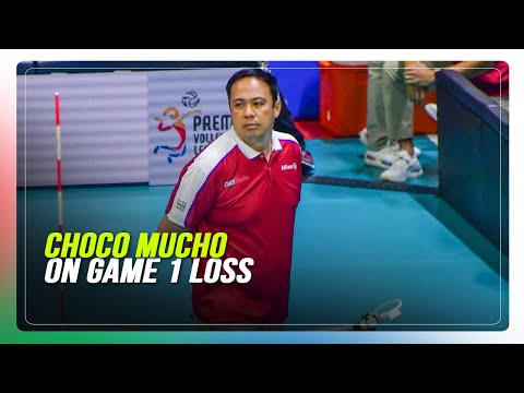Choco Mucho coach Dante Alinsunurin on bouncing back on Game 2 of PVL Finals ABS-CBN News
