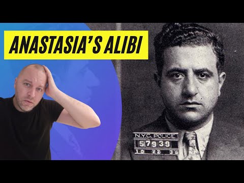ALBERT ANASTASIA - ALIBI FOR JOE MASSERIA HIT