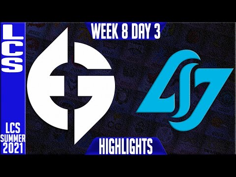 EG vs CLG Highlights | LCS Summer 2021 W8D3 | Evil Geniuses vs Counter Logic Gaming