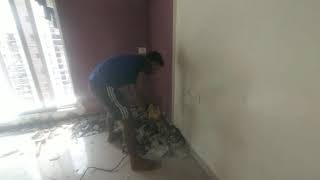 Flooring demolition