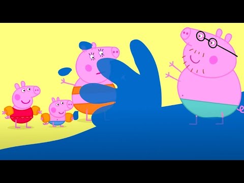 Capa de Peppa Pig Português Brasil | Nadando | Desenhos Animados