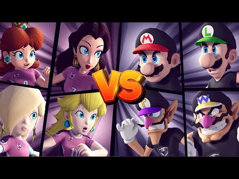 Mario Strikers Battle League #8 - Girls vs Boys