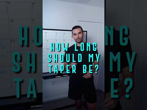 How to taper for a race #marathon #runner #coaching #trainingtips