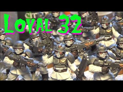Speed painting the Loyal 32 - Using (mainly) Contrast Paints