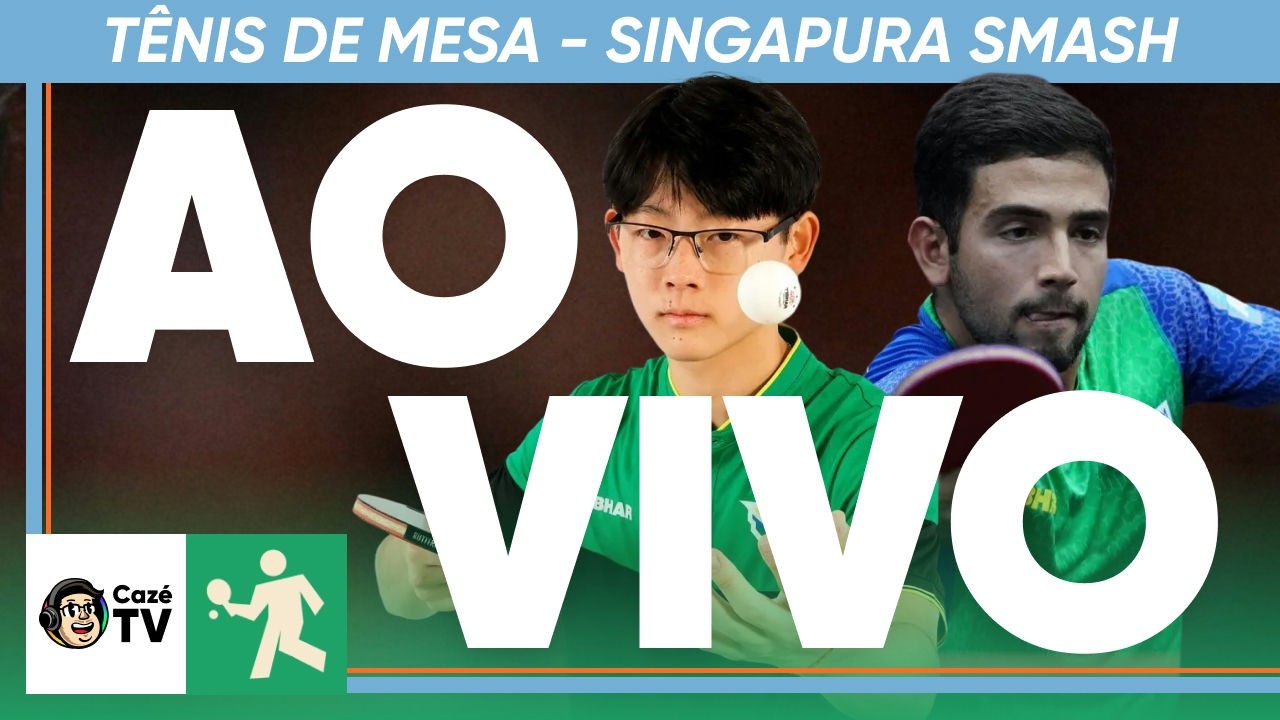 AO VIVO: TÊNIS DE MESA: GUILHERME TEODORO E LEO IIZUKA NO SINGAPURA SMASH | DUPLAS