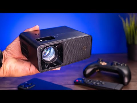 ONLY $40: Games, Movies and Stream | CiBest W13 Mini Projector 2025 Update  | Review