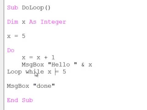1 Introduction to Programming with VBA The Integrated Development Environment