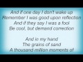 Marc Almond - These My Dreams Are Yours Lyrics