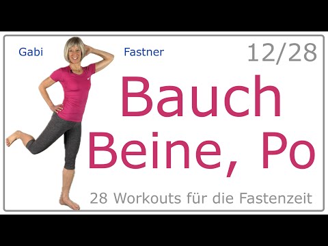 12/28📌33 min. Bauch, Beine, Po formen und straffen, Workout ohne Geräte