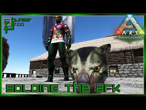 RAPTOR CLAUS GAVE ME A THYLACOLEO CHIBI! Soloing the Ark S5E90