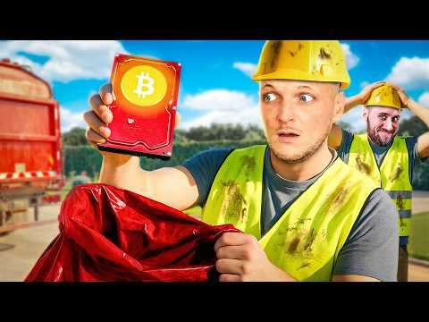 Auf der Suche nach 8000 Bitcoins im Müll