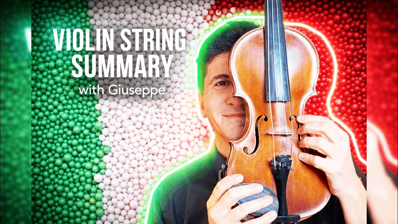 Violin String summary with Giuseppe