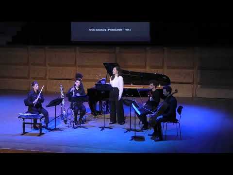 Ensemble "Mondfleck" and Vizma Zvaigzne - Arnold Schönberg's  "Pierrot Lunaire" (Part I)