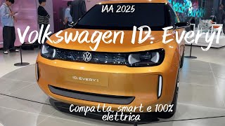 🚘✨ Volkswagen ID. Every1: compatta, smart e 100% elettrica