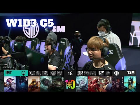 IMT vs TSM | Week 1 Day 3 S12 LCS Summer 2022 | Immortals vs TSM W1D3 Full Game