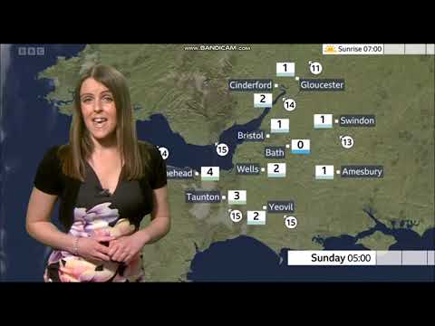 Alex Osbourne BBC One Points West weather February 26th 2022 in HD! - 60 FPS
