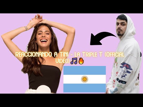 REACCIONANDO A TINI - La Triple T (Official Video)🎵🔥