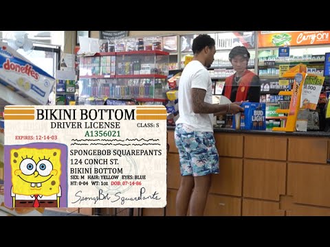 Buying Beer with Obviously Fake ID!