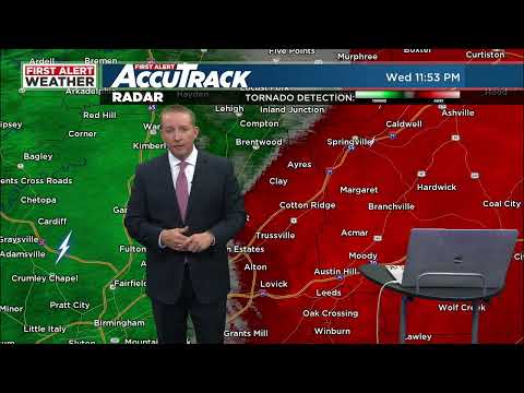 First Alert Weather Team tracking Tornado Warnings