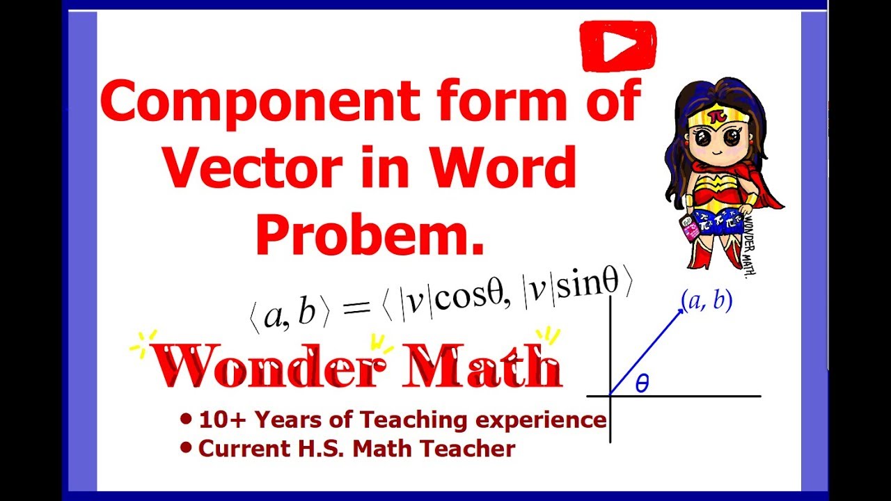 Vector application/word problem with 1 vector
