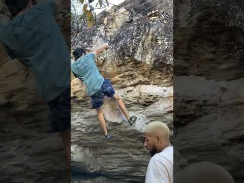 Boulder : Missão - v7 Setor: 29 cocalzinho de Goiás #bouldering #climbing