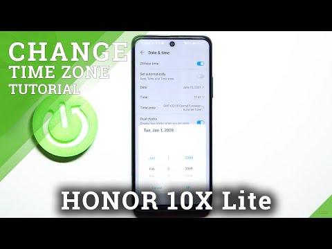 How to Change Date & Time in HONOR 10X Lite – Manage Time Settings