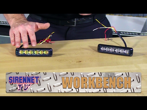 Federal Signal MicroPulse Ultra Dual Color Surface Mount Light