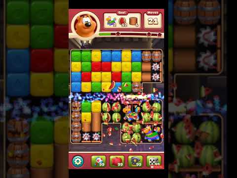 Toon Blast Level 2531 NO BOOSTERS - A S GAMING ✔