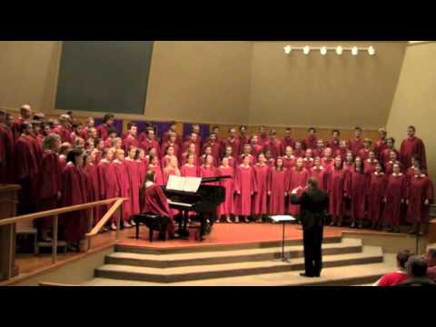The Concordia Chapel Choir -I Lift Mine Eyes. René Clausen