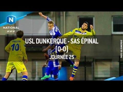 J25 : USL Dunkerque - SAS Épinal (0-0), le résumé
