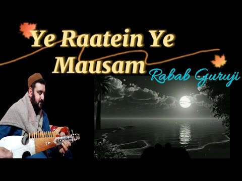 Ye Raatein Ye Mausam Nadi Ka Kinara | Indian Song | Slow Motion Rabab